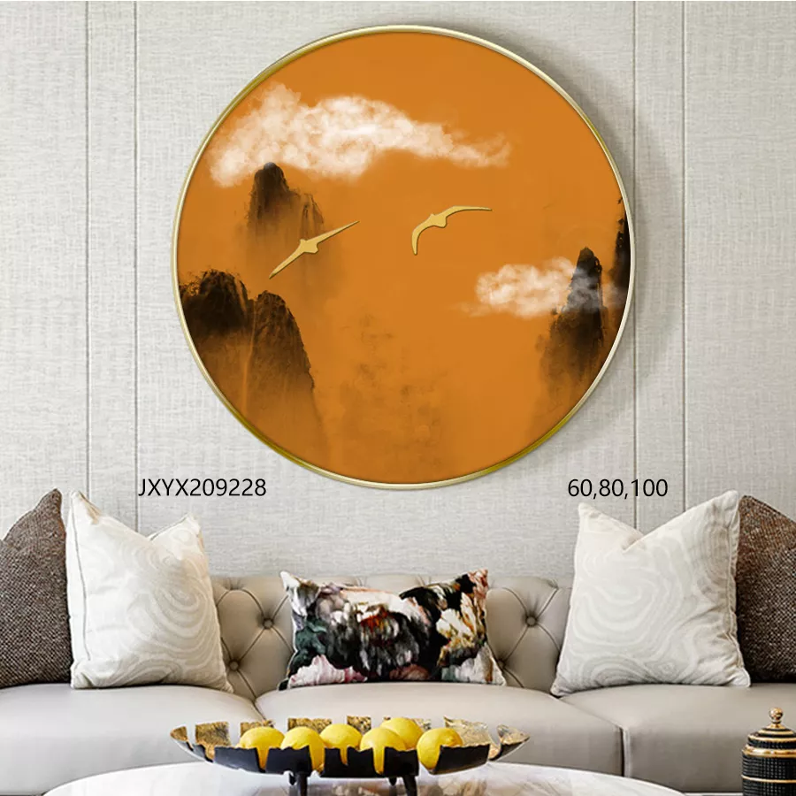 Round Frame Paintings-18