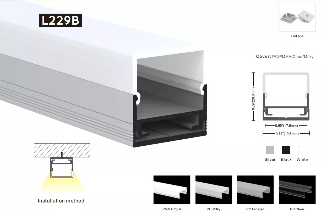 Aluminum Profile-20-25mm Series-1