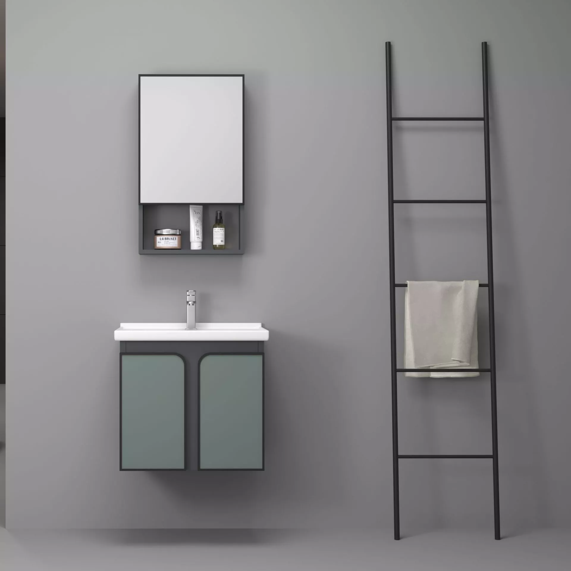Hotel Bathroom Cabinet-STLCA4494
