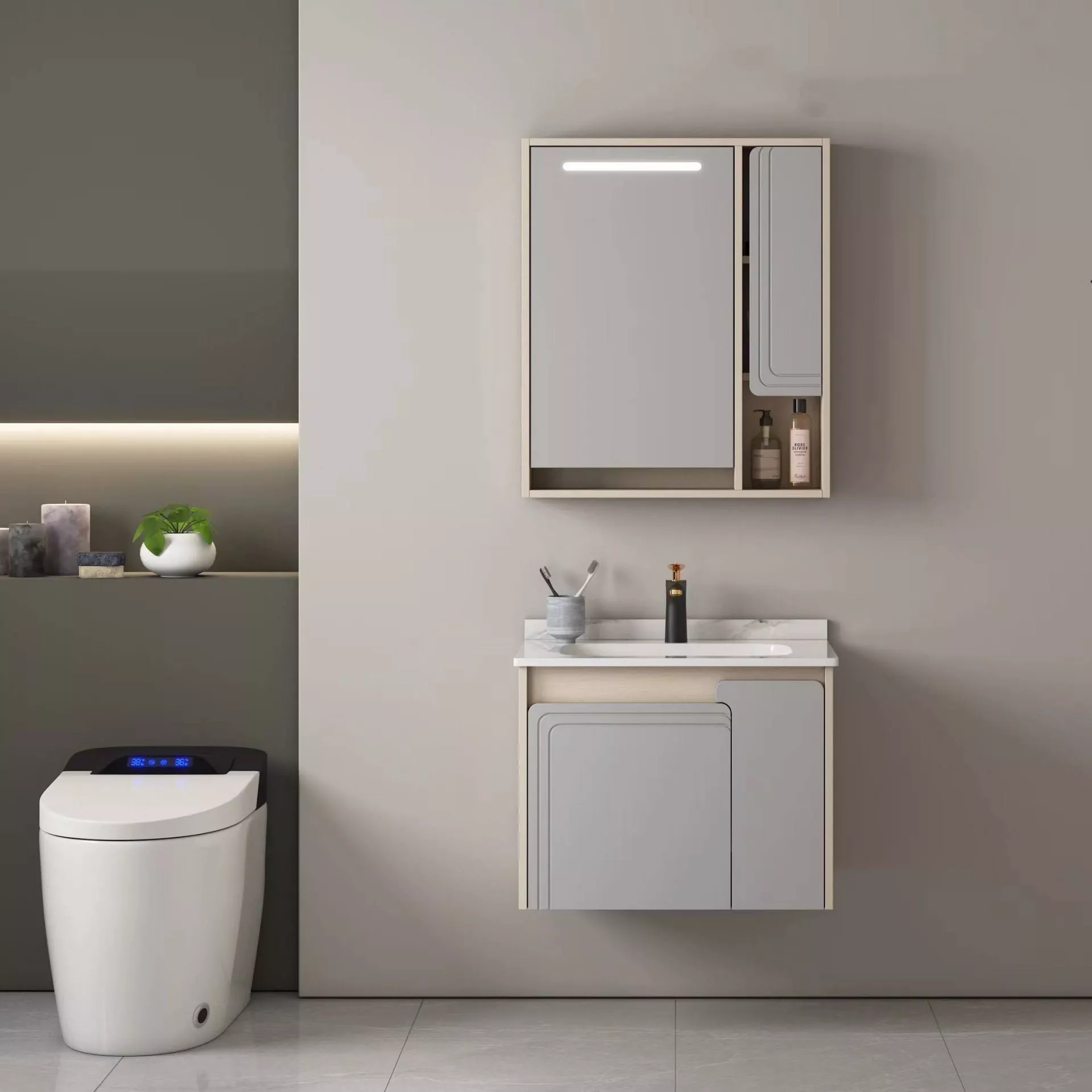 Hotel Bathroom Cabinet-STLCA4740