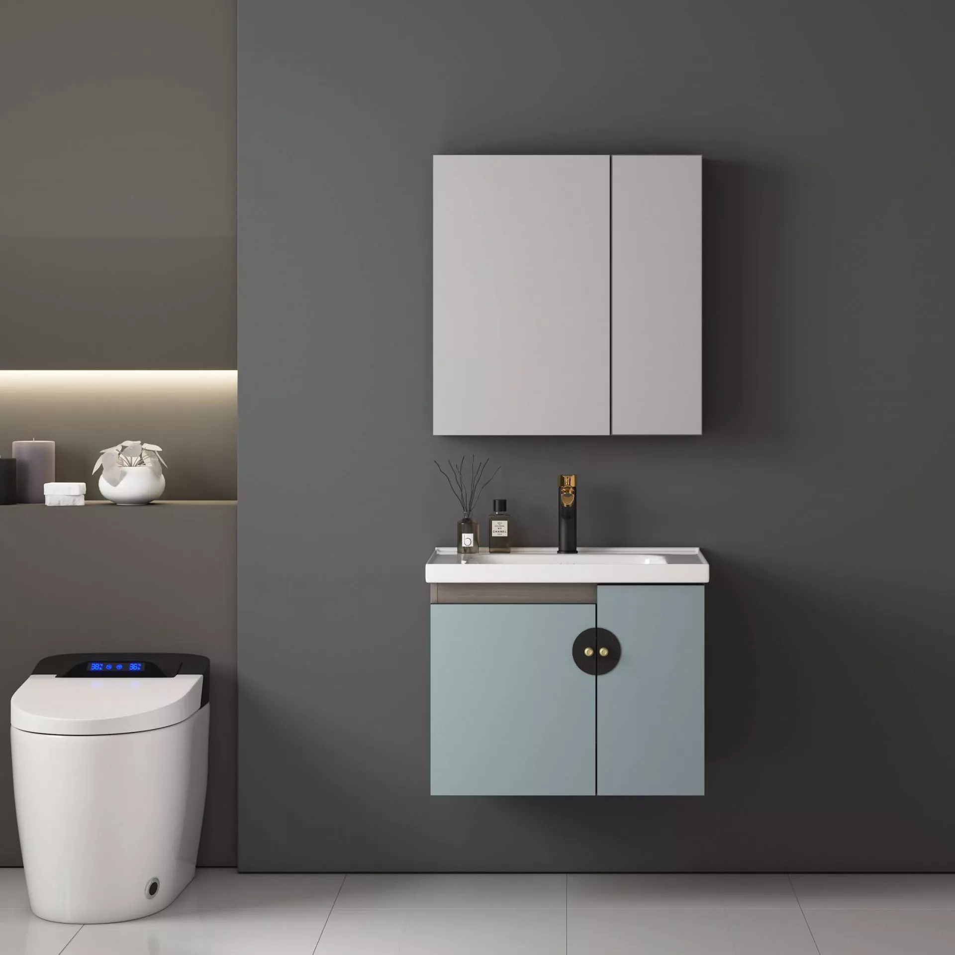 Hotel Bathroom Cabinet-STLCA4750