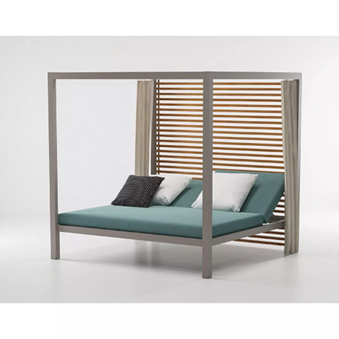 Hotel Outdoor Cabana with Curtain - STLOU5307