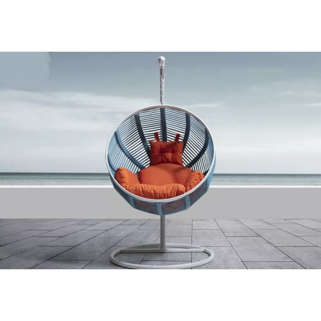 Hotel Outdoor Colorful Egg Lounge Chair-STLOU5291