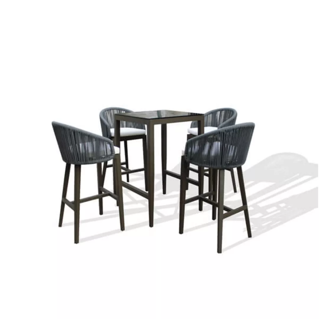 Hotel Outdoor Rope Bar Set-STLOU5303
