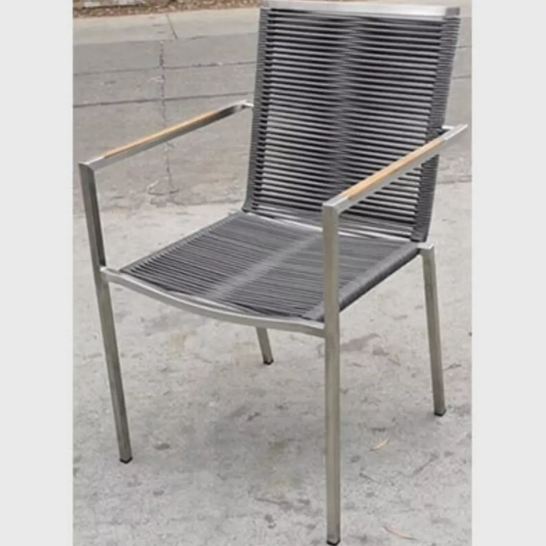 Hotel Outdoor Rope Chair-STLOU5261