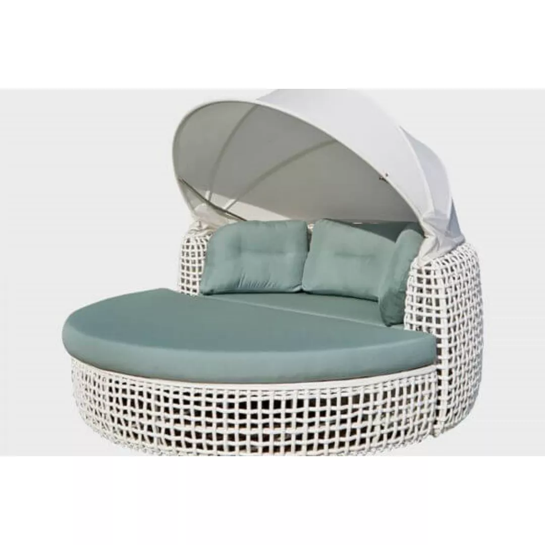 Hotel Outdoor Round Daybed with Canopy - STLOU5308 