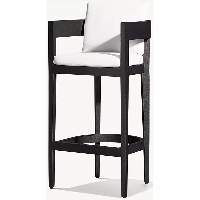 Hotel Outdoor Wood Top Bar Table-STLOU5294