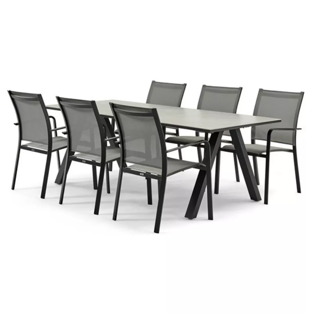 Outdoor Dining Table with Angled Legs-STLOP5314