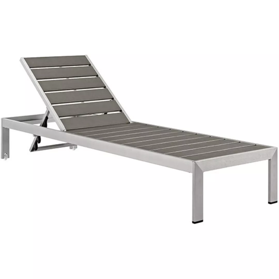 Hotel Aluminum Outdoor Chaise Lounge-STLOU5389