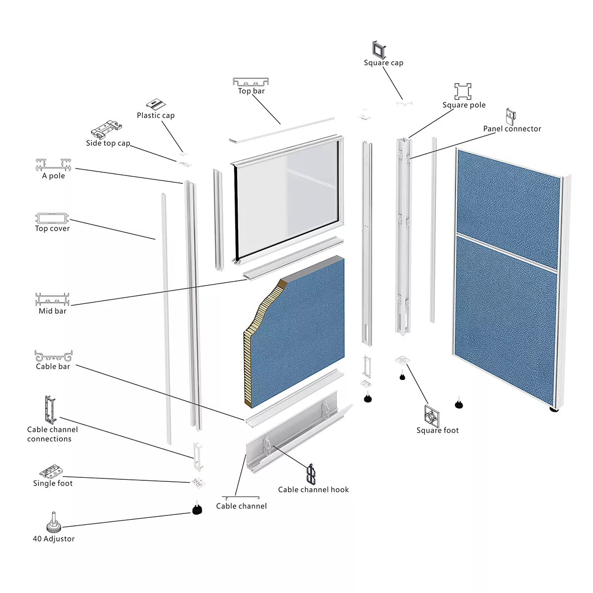 Office Aluminum Profiles-02