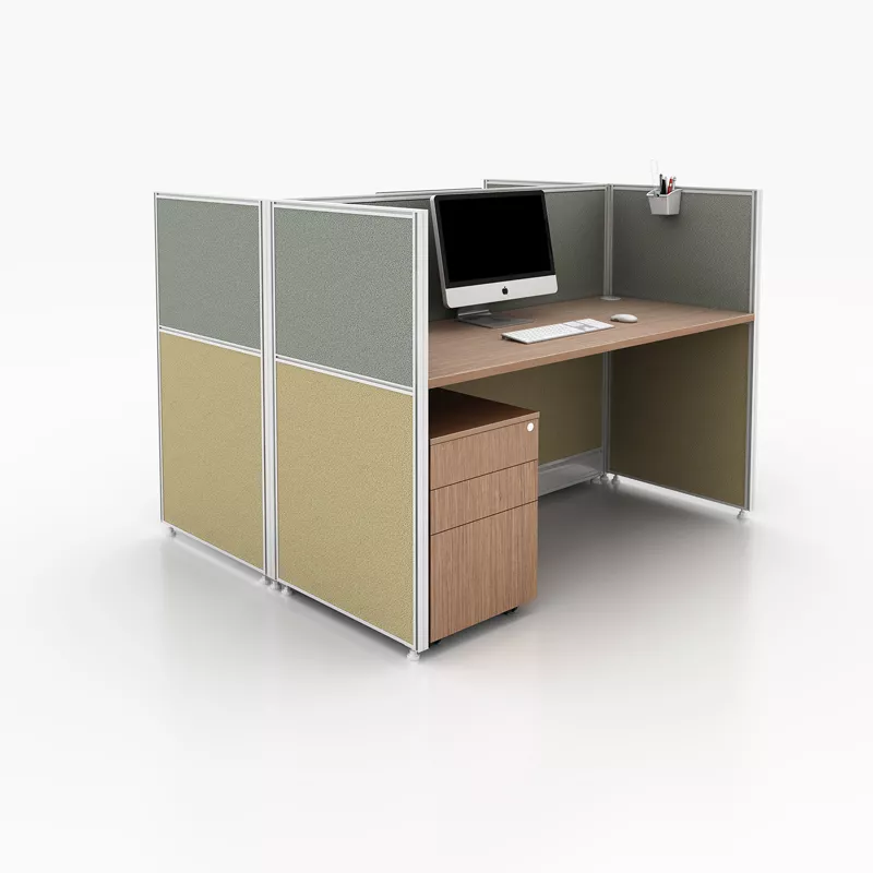Single Compact Workstation Cubicle – STLWO5476