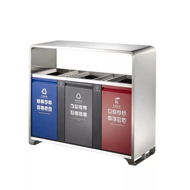 Outdoor trash can-10