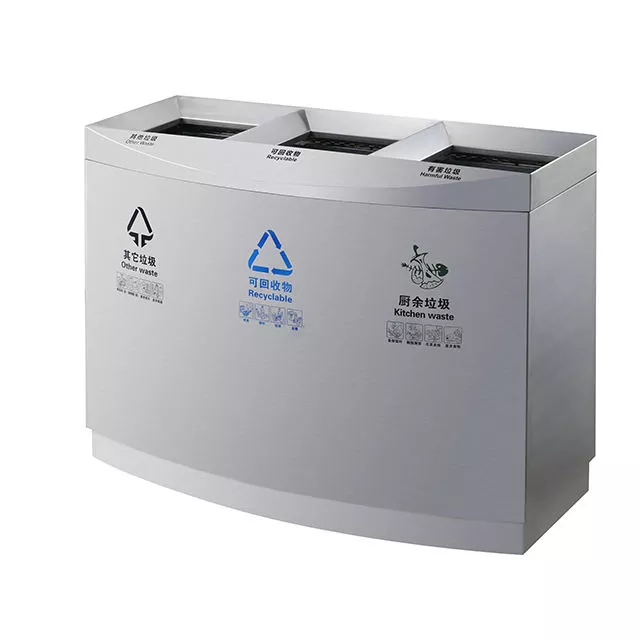 Outdoor trash can-24
