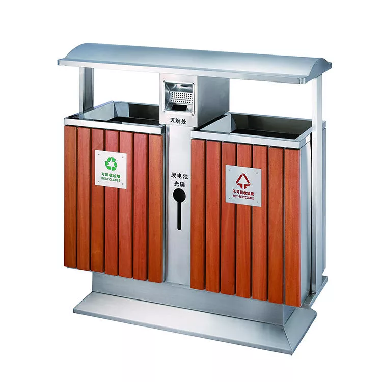 Outdoor trash can-25