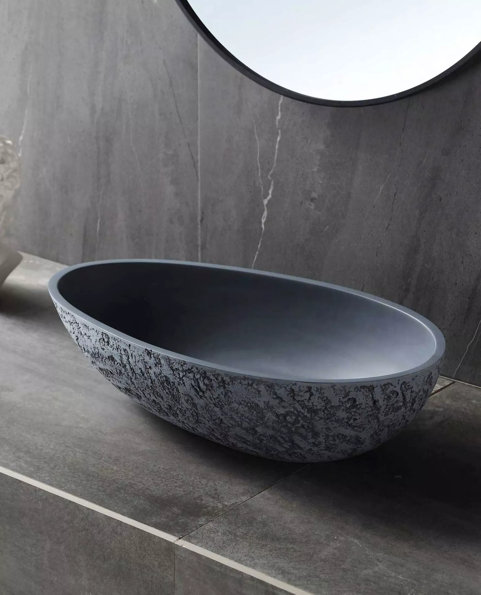 Matte White Oval Basin STLBS5972