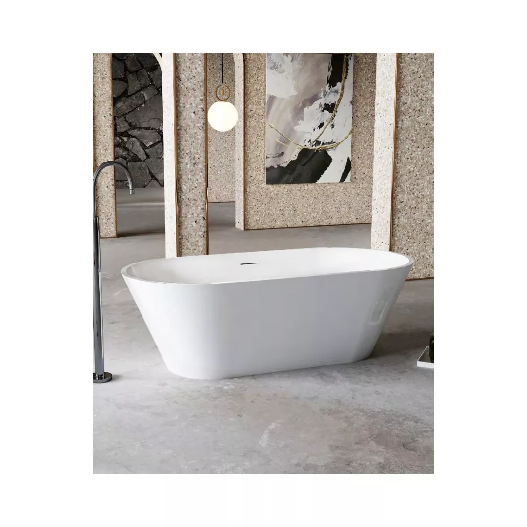 Modern Freestanding Solid Surface Bathtub – STLBB6019