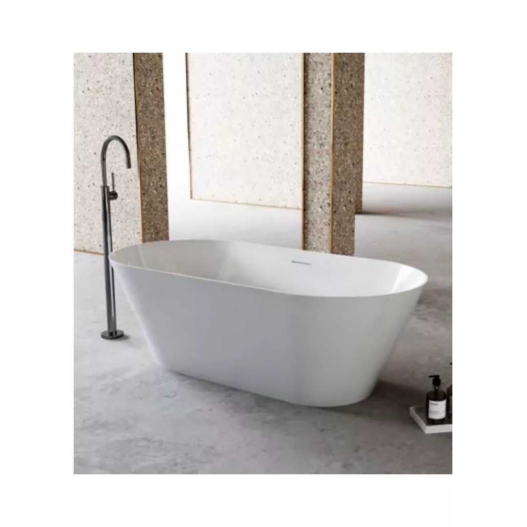 Modern Freestanding Solid Surface Bathtub for Hotel & Apartment Projects | STLBT6020