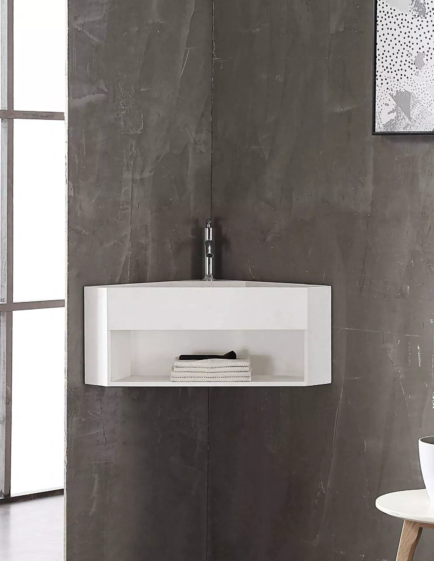 Compact Wall-Mounted Basin STLBS5995