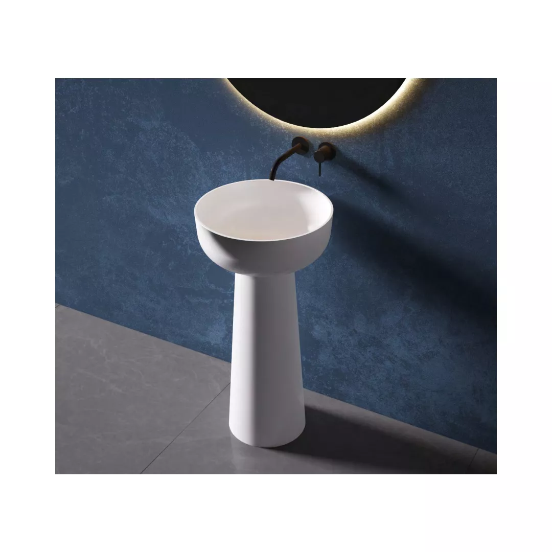Hotel Round Pedestal Basin – STLBB5987