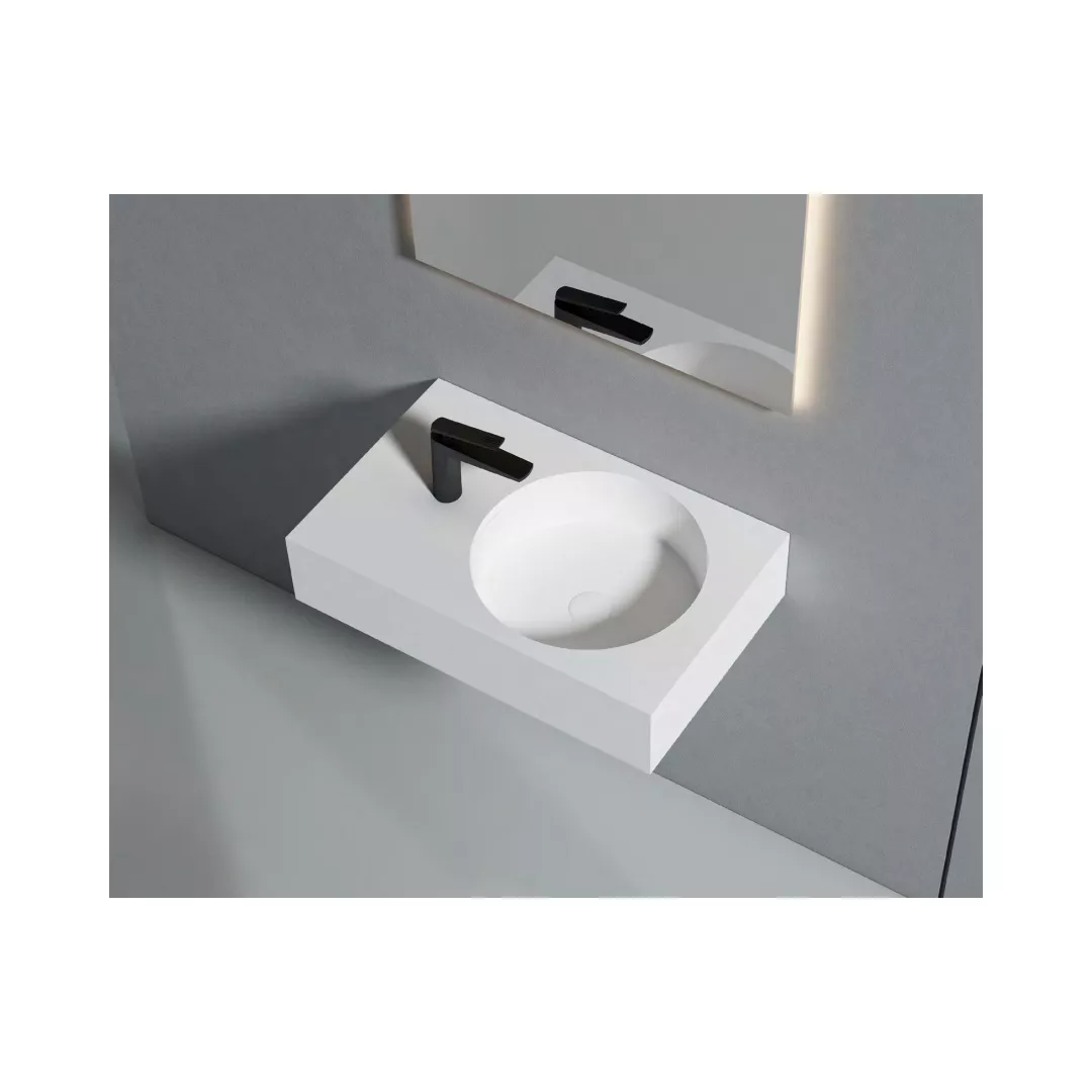 Wall Mounted Solid Surface Basin STLBS5990