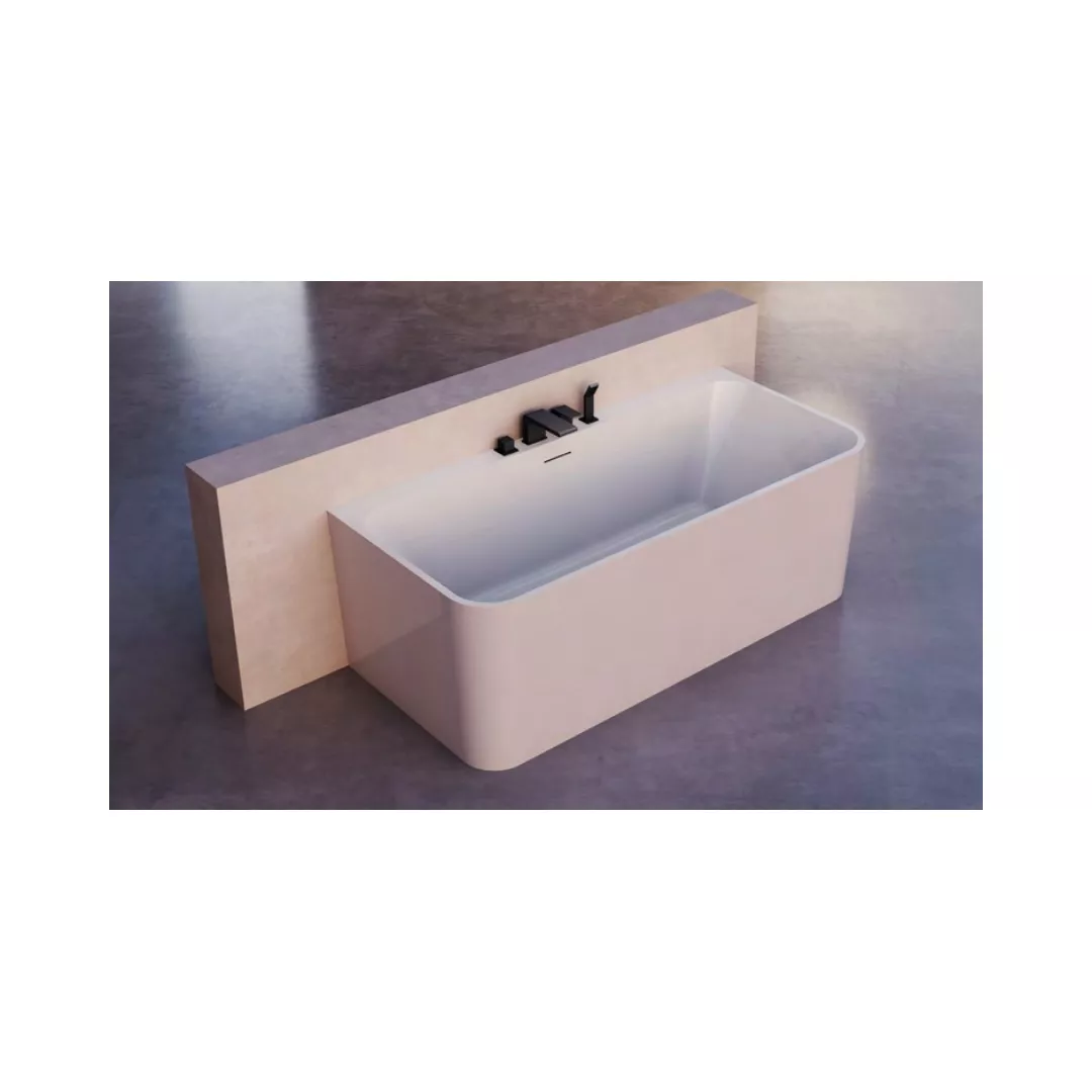 Rectangular Solid Surface Bathtub – STLBB6057