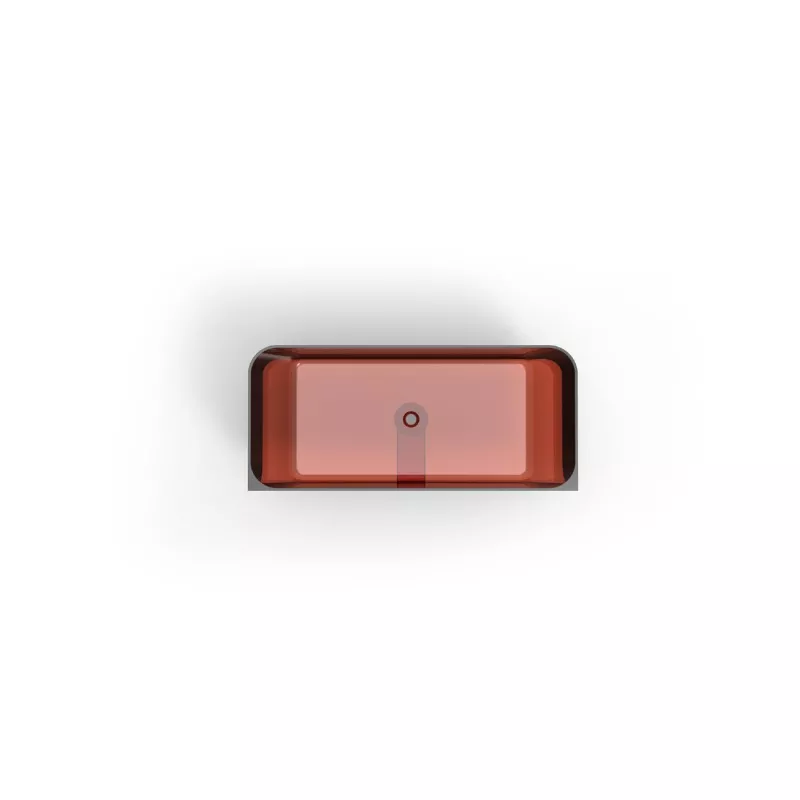 Hotel Transparent Brown Bathtub-STLBB6121