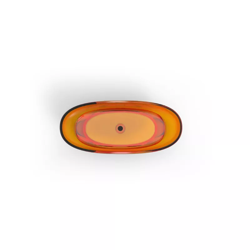 Hotel Transparent Orange Bathtub-STLBB6139