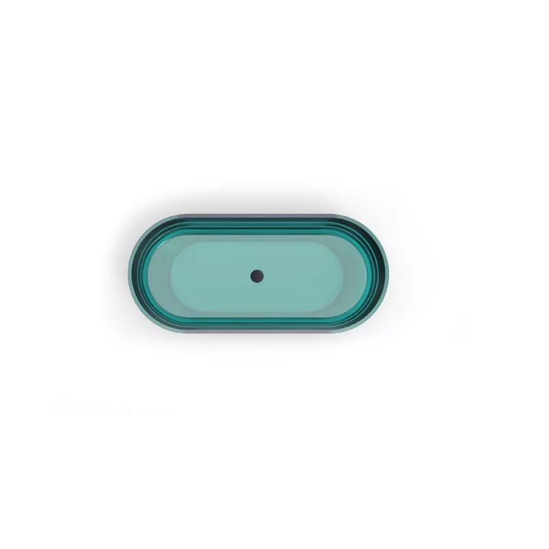Hotel Transparent Teal Bathtub-STLBB6129