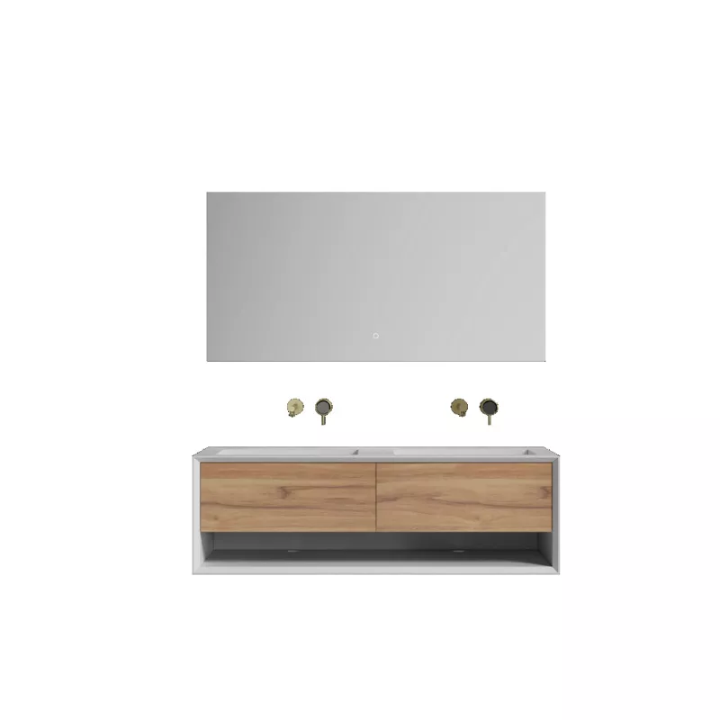Hotel Double Basin Bathroom Cabinet – STLBS6386