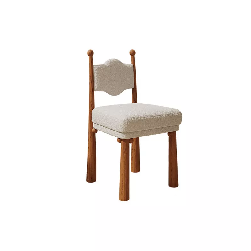 Classic Wood Frame Upholstered Chair-STLOU6450