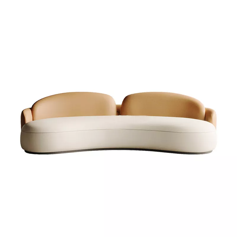 Hotel Two-Tone Sculptural Sofa-STLSF6465