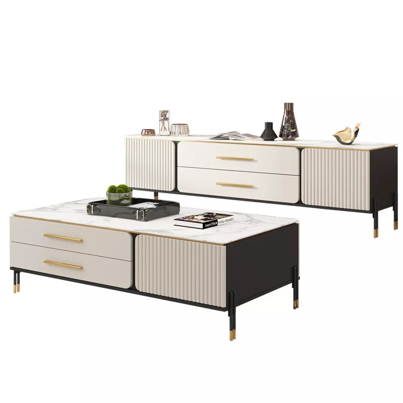 Hotel TV Cabinet & Coffee Table Set-STLTC6728