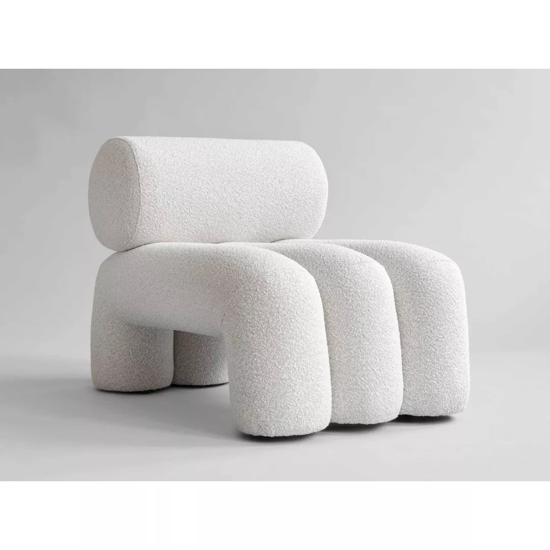 Hotel Sculptural Lounge Chair-STLOU6871
