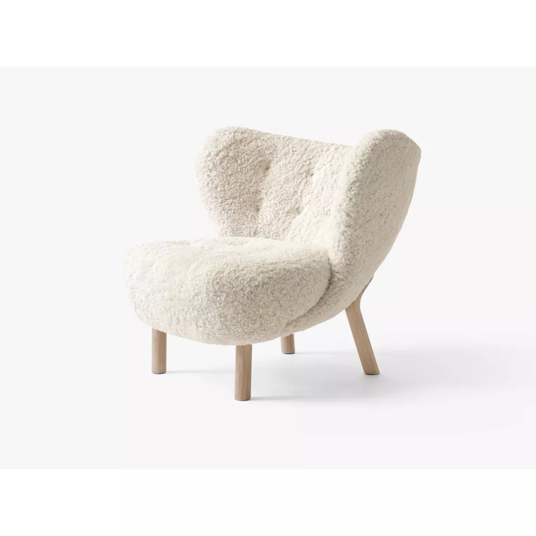 Shearling Lounge Chair-STLOU6847