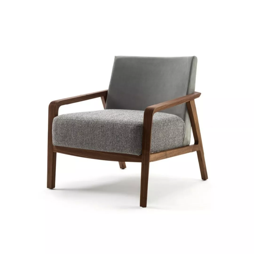 Wood Frame Lounge Chair-STLOU6850