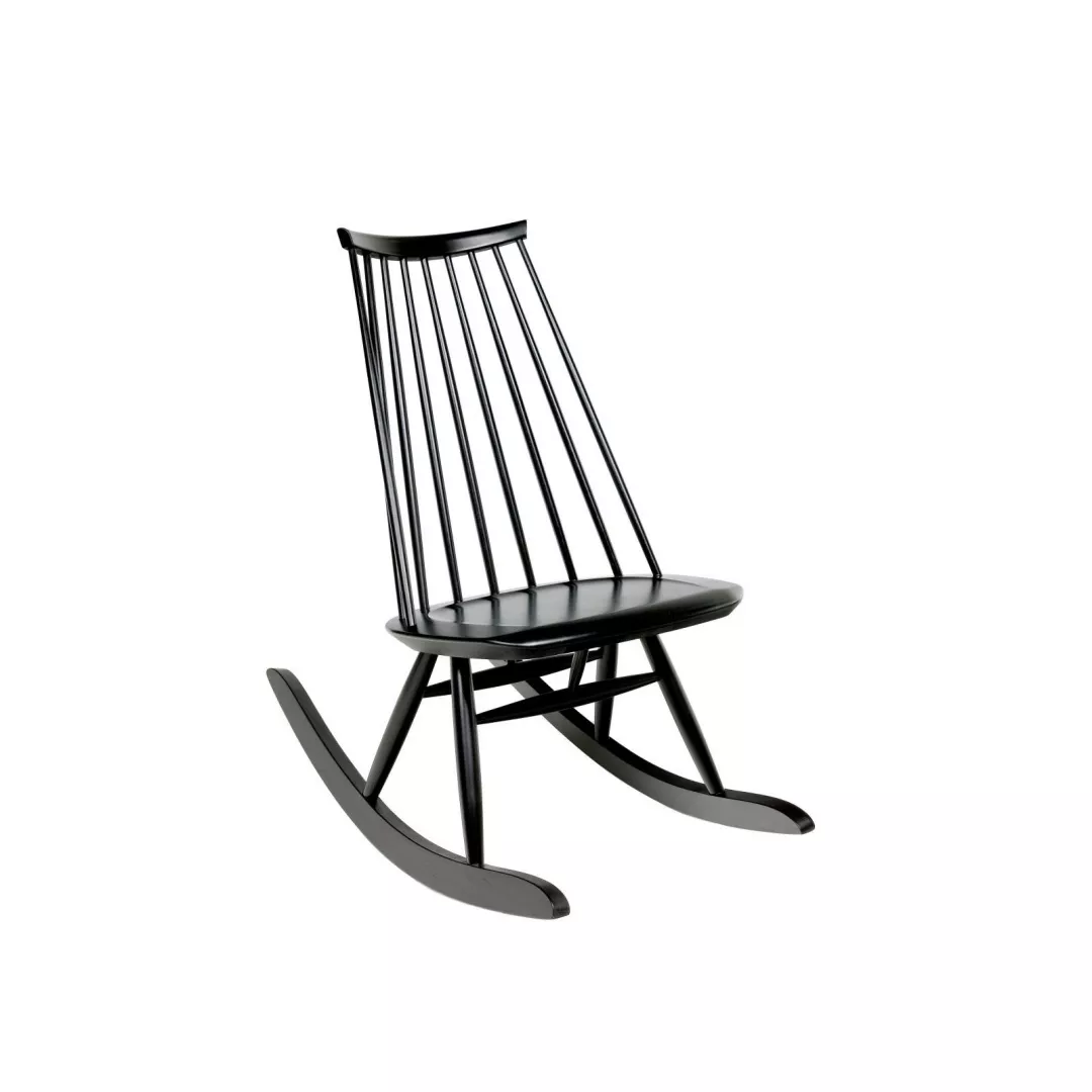 Classic White Wooden Rocking Chair - STLOU6920