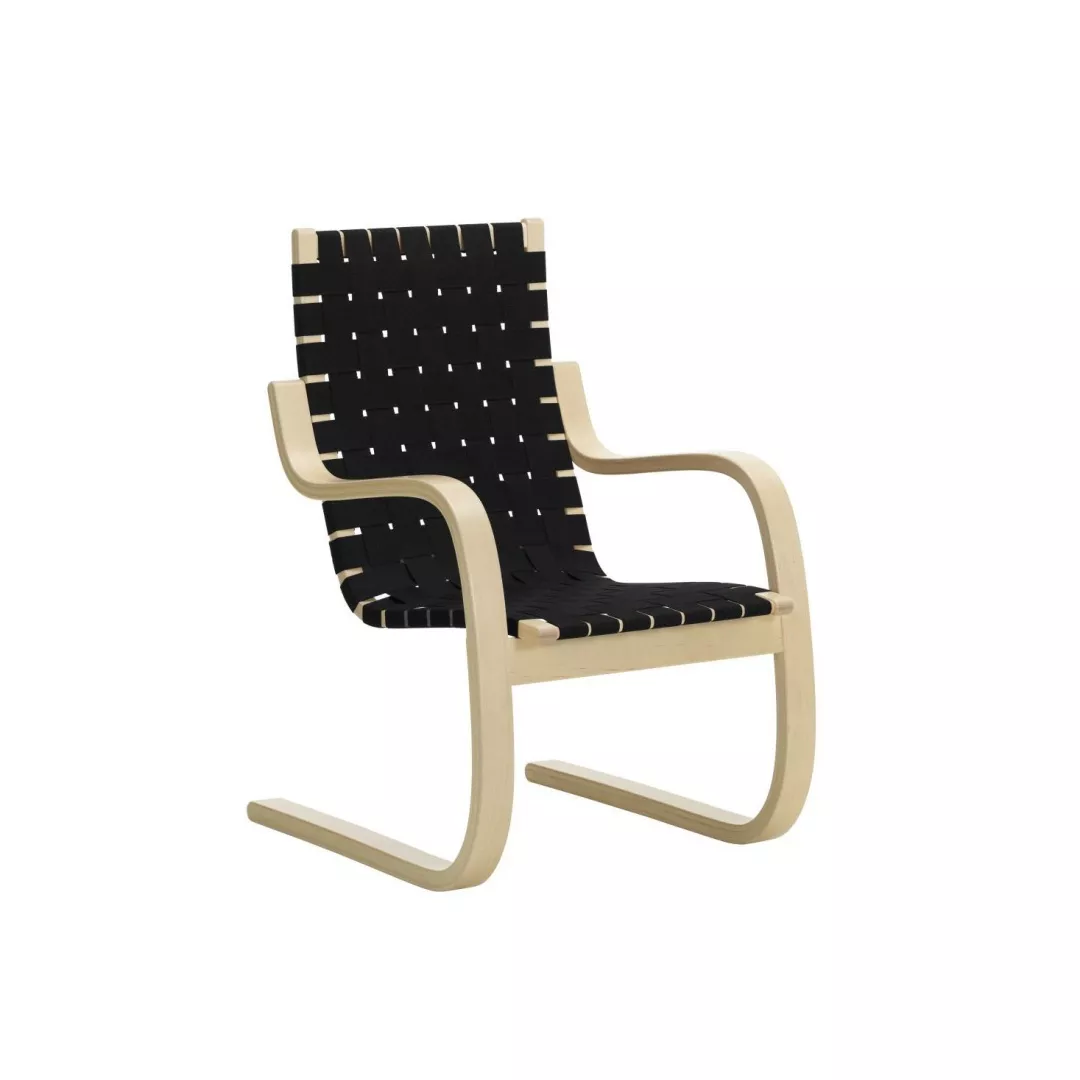 Hotel Woven Lounge Chair with Wooden Frame-STLOU6894
