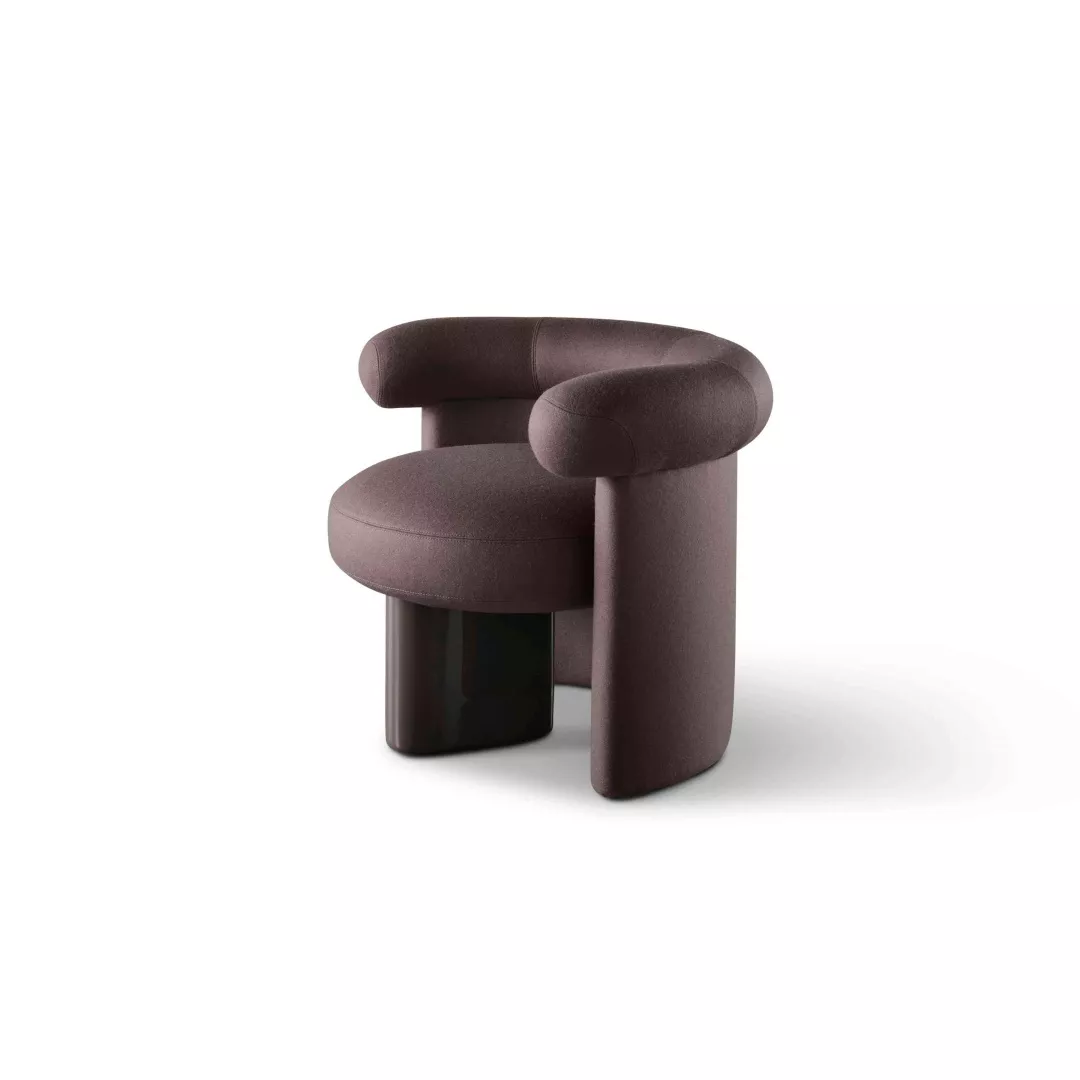 Modern Purple Upholstered Lounge Chair - STLOU6936