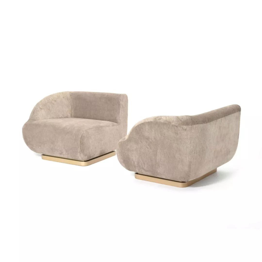 Curved Back Armchair – STLOU6946