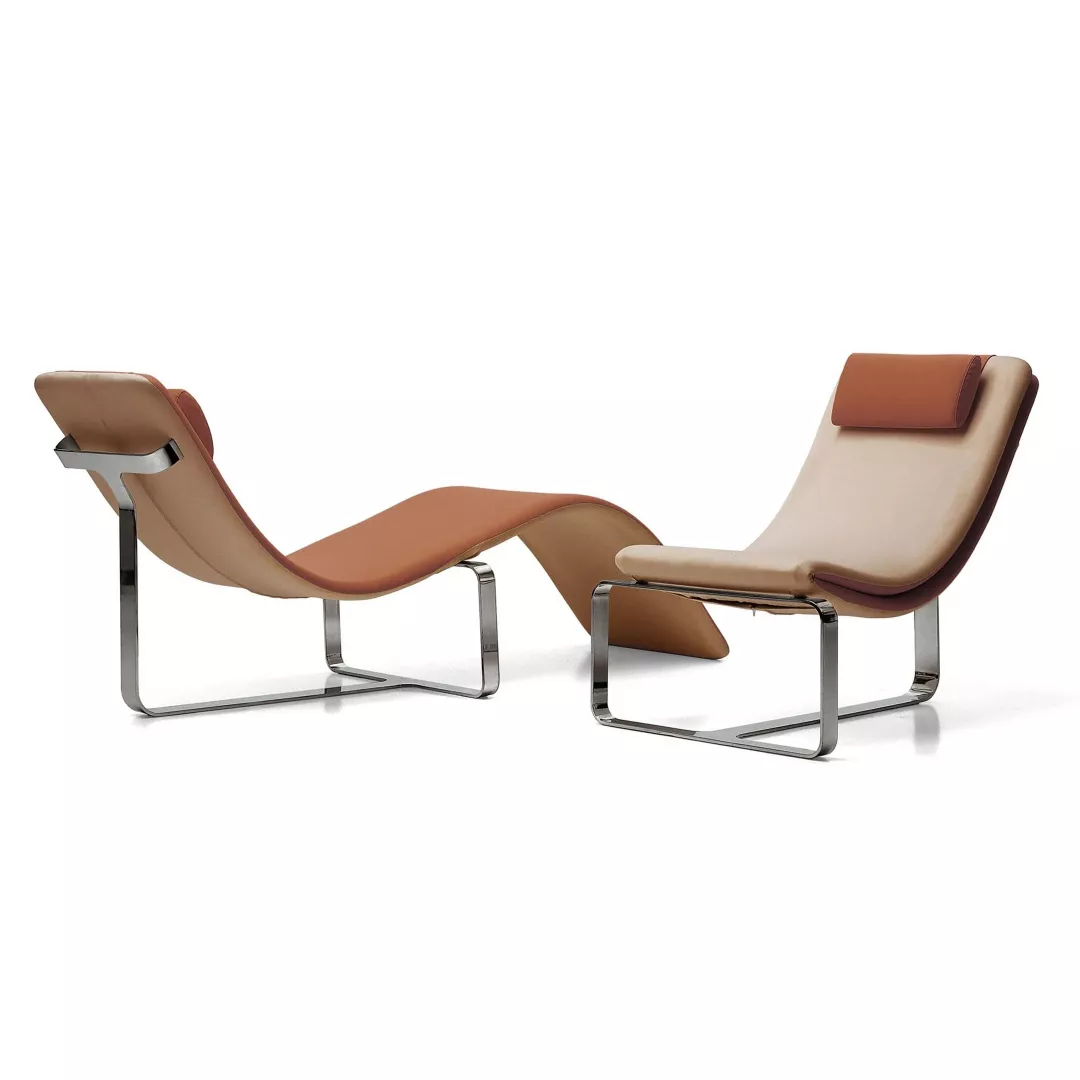 Hotel Cantilever Leather Duo Lounge–STLSF6990