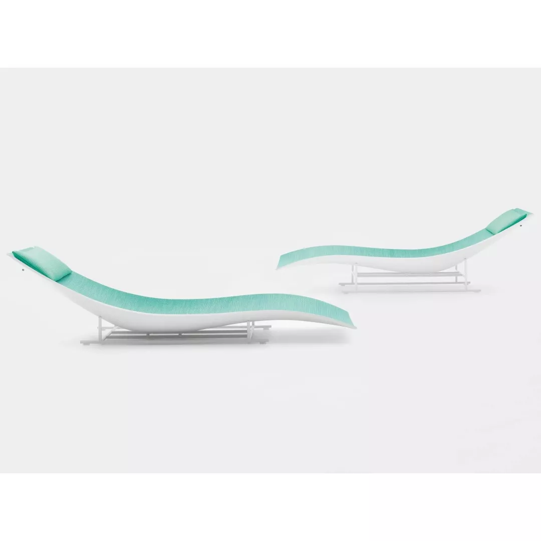 Hotel Modern Shell Lounger–STLSF6998