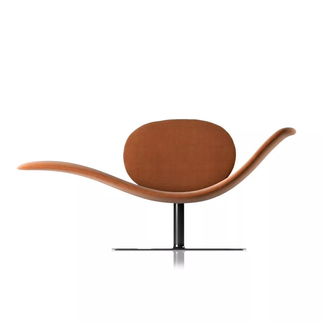 Hotel Wave-Form Lounge Chair-STLSF6952