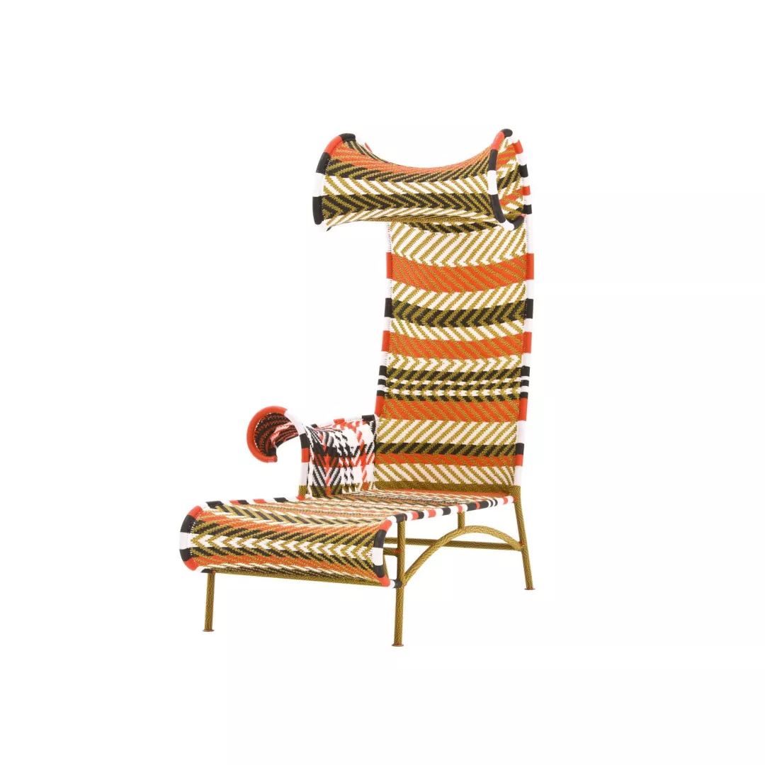 Hotel Woven Chaise Lounge-STLOU6984