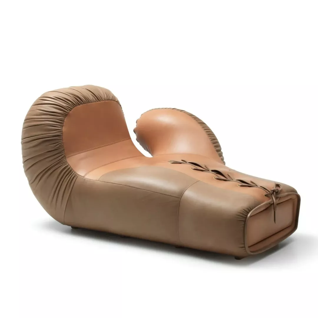 Hotel Artisan Leather Chaise Lounge–STLSF7050