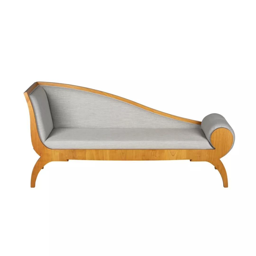 Hotel Classical Wood Frame Chaise Lounge – STLSF7028