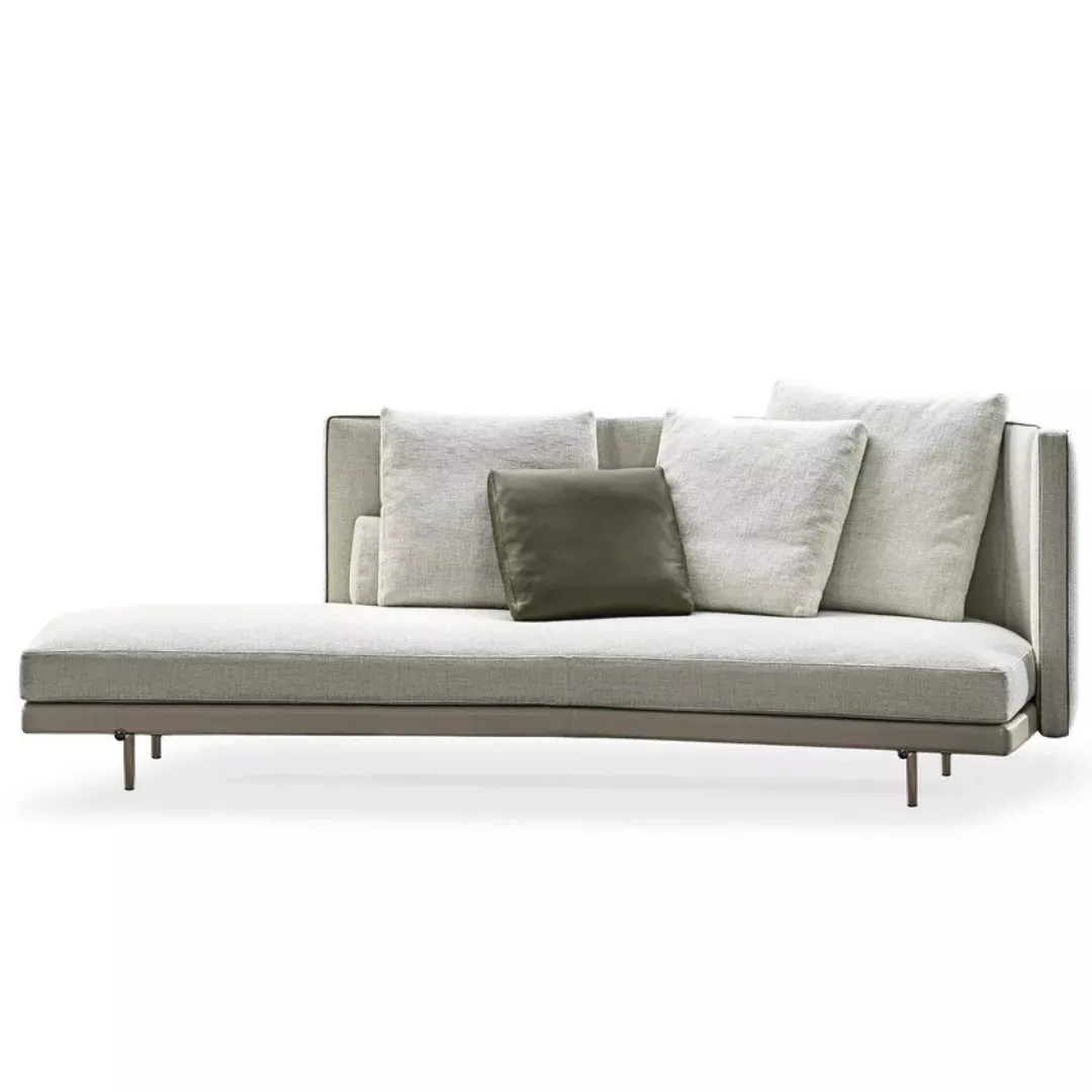 Hotel Pillow-Back Chaise with Elevated Base – STLSF7034