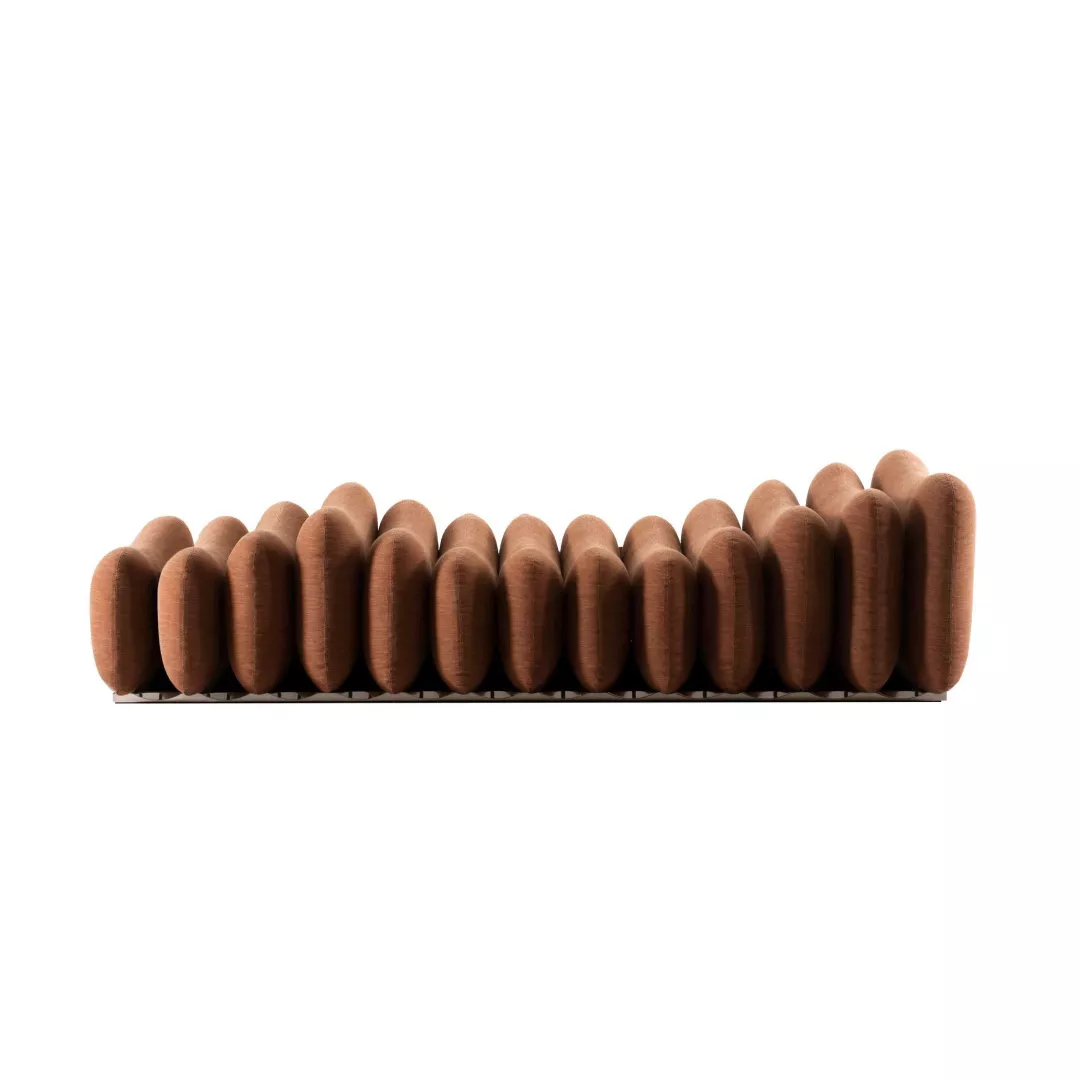 Hotel Segmented Cylinder Bench–STLSF7008