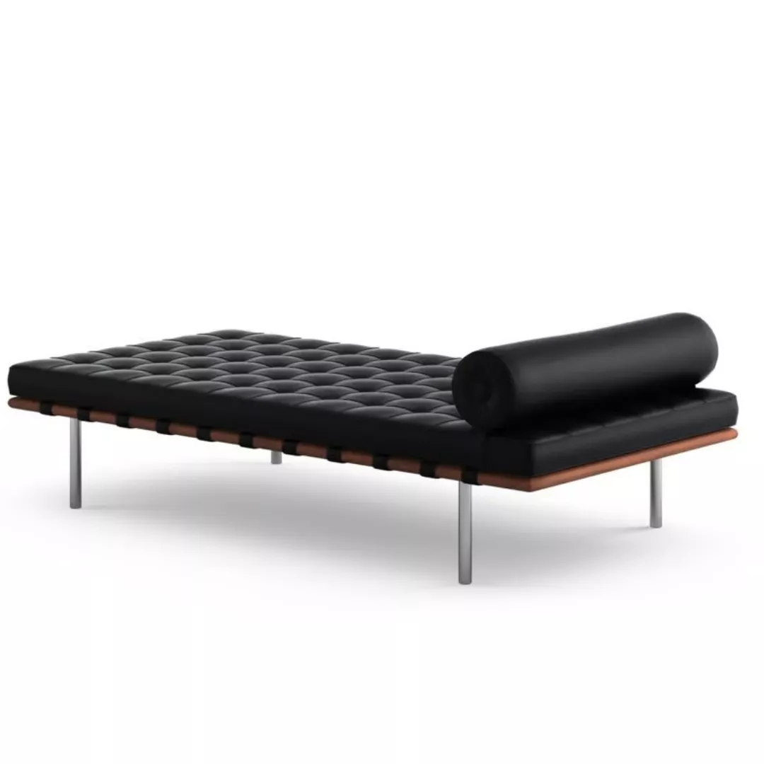 Hotel Tufted Leather Daybed–STLSF7007