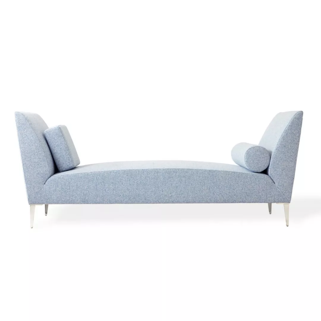 Hotel Two-Tone Upholstered Chaise Lounge–STLSF7069