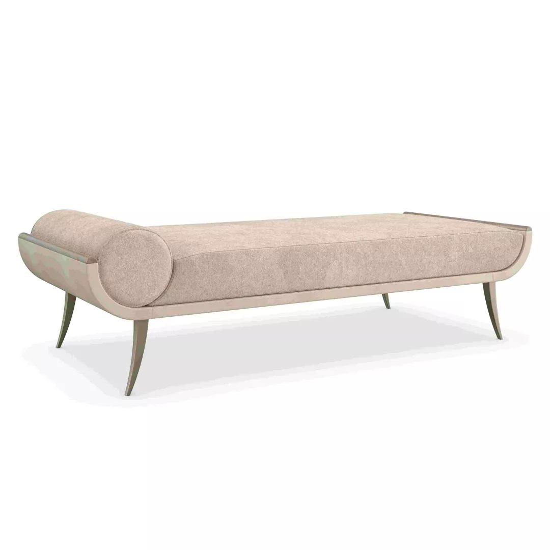 Hotel Curved Roll-Arm Daybed–STLSF7074